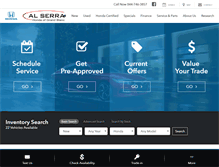 Tablet Screenshot of hondaofgrandblanc.com